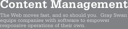 Content Management Software
